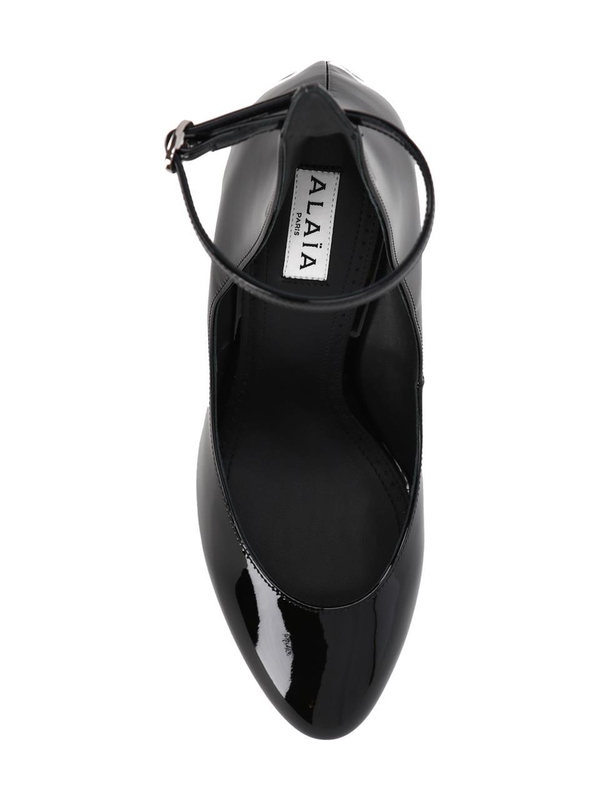 알라이아 FW24 Alaia With Heel Black AA3E073CK168999 Black