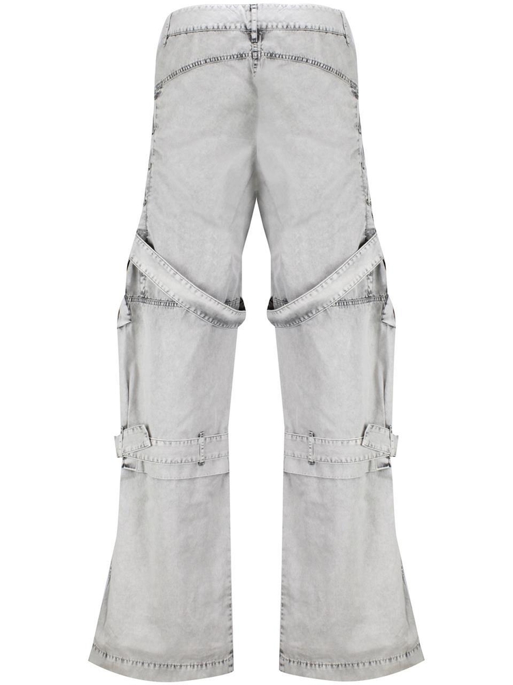 아크네 스튜디오 FW24 Acne Trousers Grey AK0842DC6 Grey