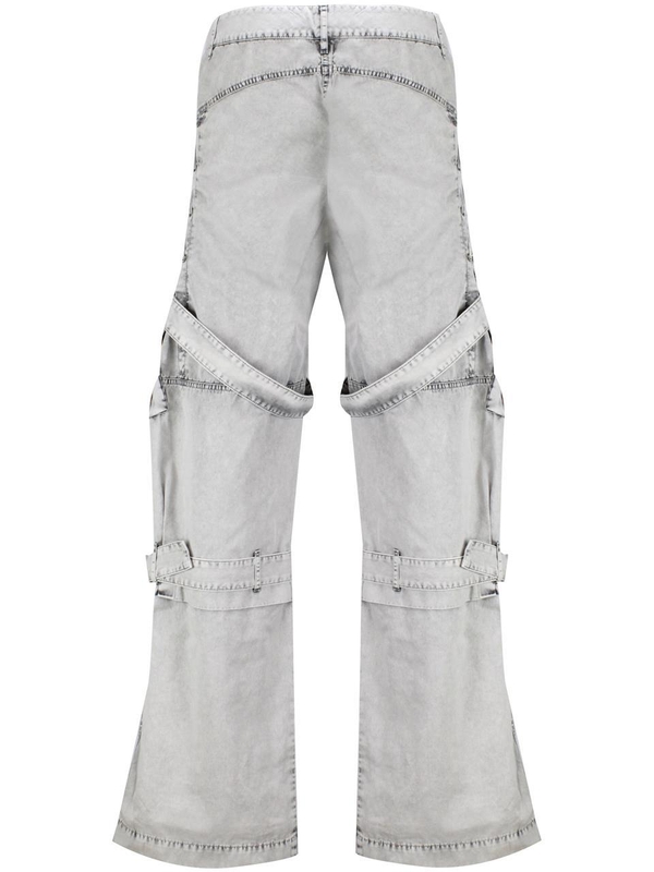 아크네 스튜디오 FW24 Acne Trousers Grey AK0842DC6 Grey