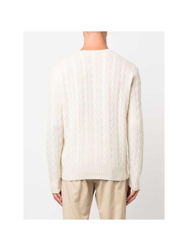 랄프 로렌 FW24 Sweater Ralph Lauren 710876762010  CREAM NEUTRALS