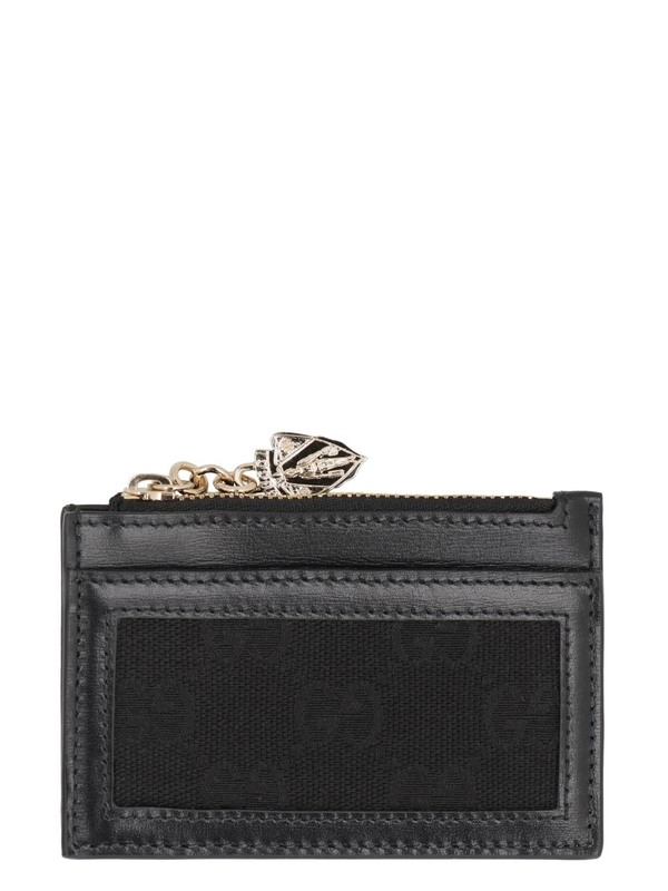 구찌 FW24 GG fabric card holder 790033FADHY_1000 black