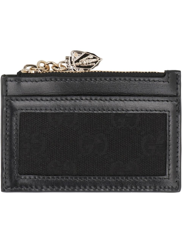 구찌 FW24 GG fabric card holder 790033FADHY_1000 black