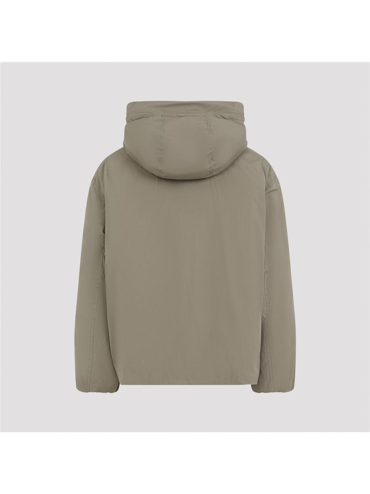 르메르 FW24 Lemaire Hooded Puffer Blouson Jacket OW1093.LF1156 Nude & Neutrals