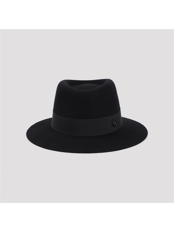 메종미쉘 FW24 Maison Michel Wool Felt Andre Hat 1003081001 Black