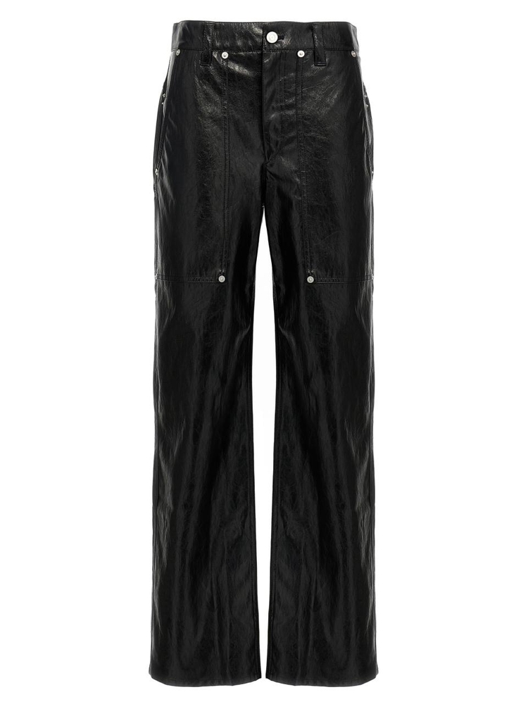 이자벨마랑 에뚜왈 FW24 Ariete pants PA0360FAB3B01E01BK Black  