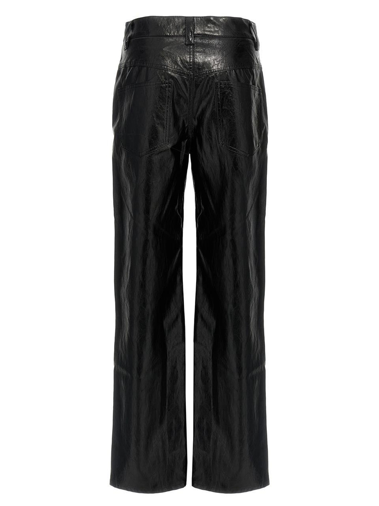 이자벨마랑 에뚜왈 FW24 Ariete pants PA0360FAB3B01E01BK Black  