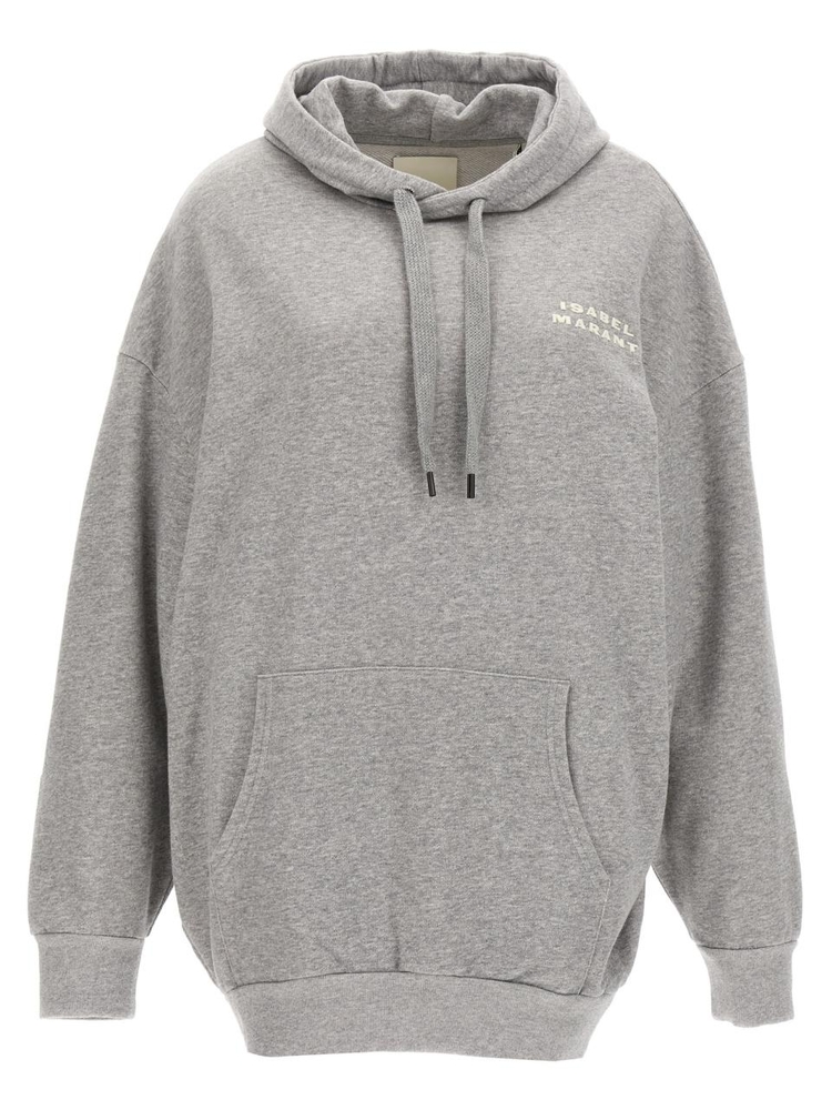 이자벨마랑 FW24 Solena hoodie SW0101FAA2M41I02GY Gray