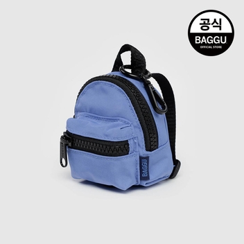 BAGGU 바쿠 키링 백팩 참 콘플라워