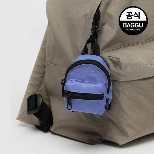 BAGGU 바쿠 키링 백팩 참 콘플라워