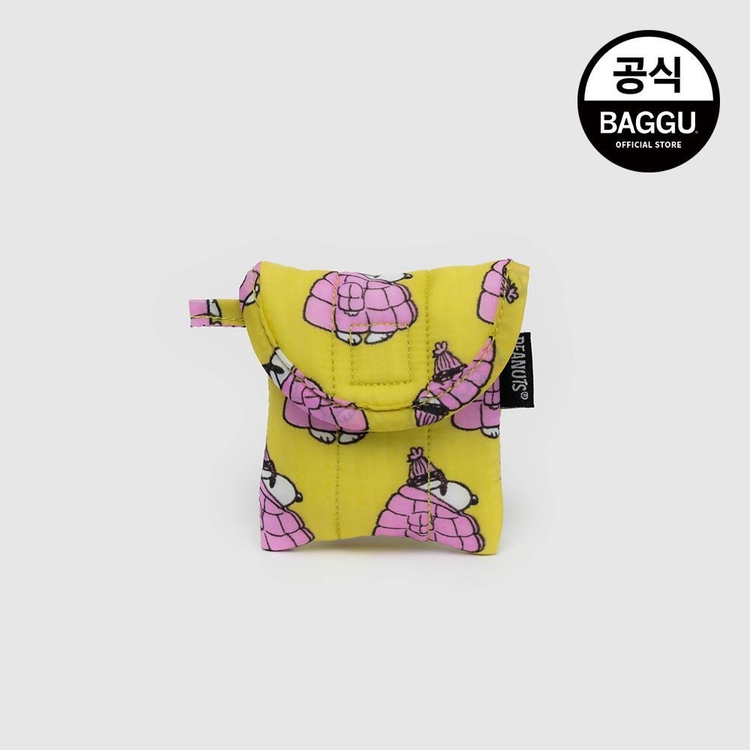 BAGGU 바쿠 에어팟 버즈 케이스 미니 푸퍼 스누피