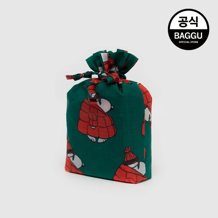 BAGGU 바쿠 스탠다드 푸퍼 스누피 3SET