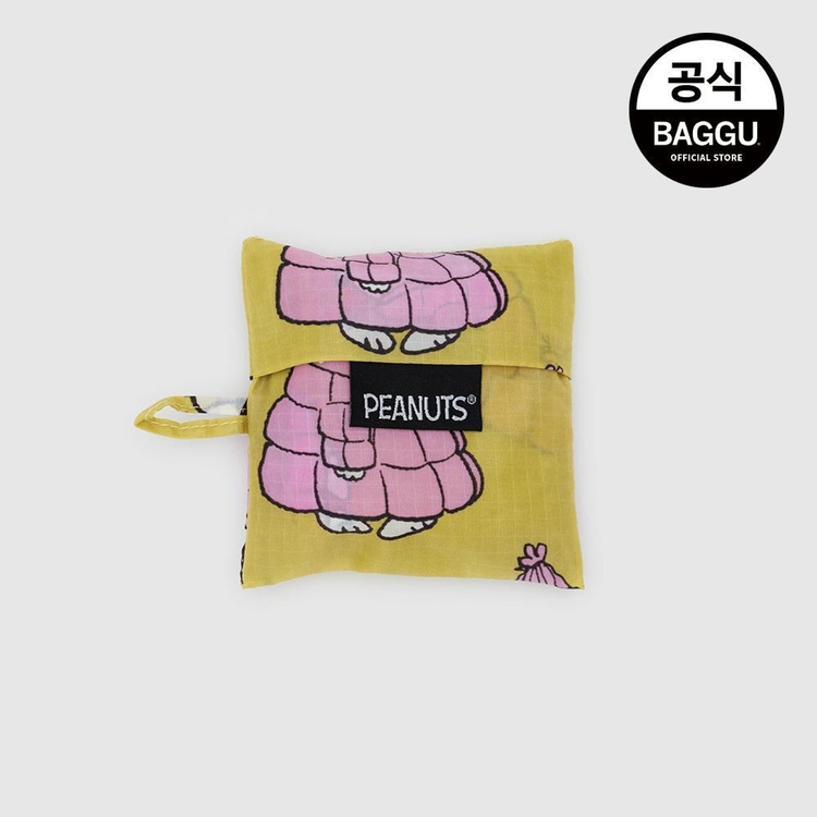 BAGGU 바쿠 베이비 푸퍼 스누피 핑크