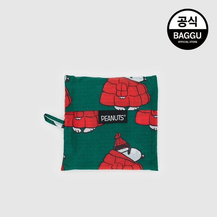 BAGGU 바쿠 스탠다드 푸퍼 스누피 레드