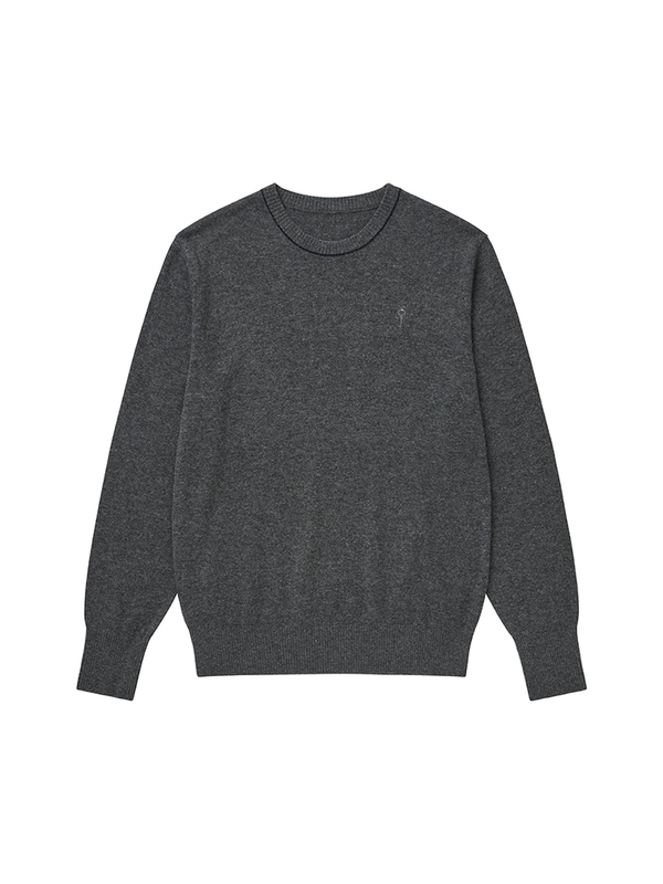 Basic Crewneck Knit_Grey