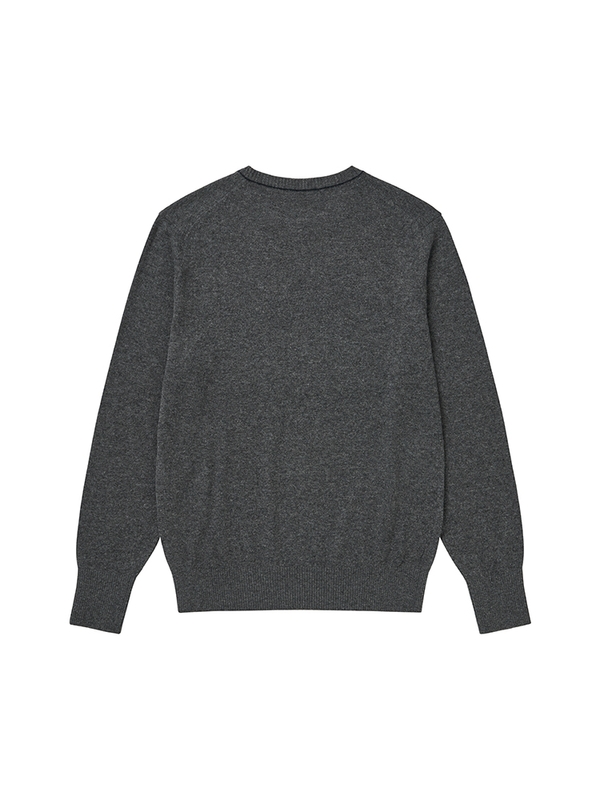 Basic Crewneck Knit_Grey