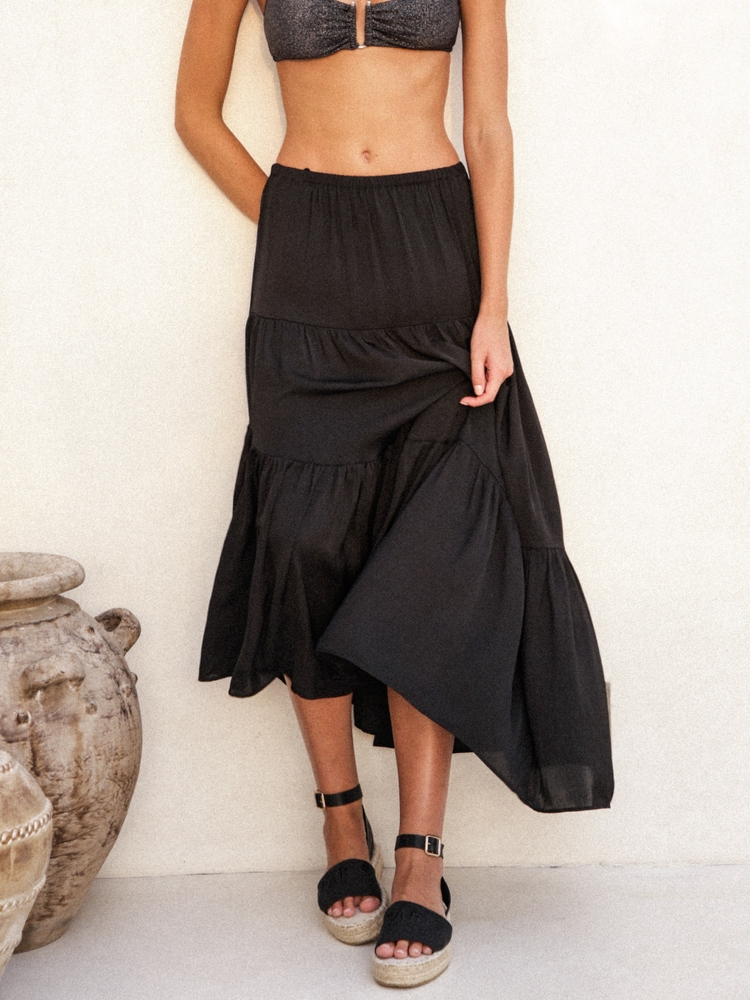 HYPNOTIC TIERED SKIRT