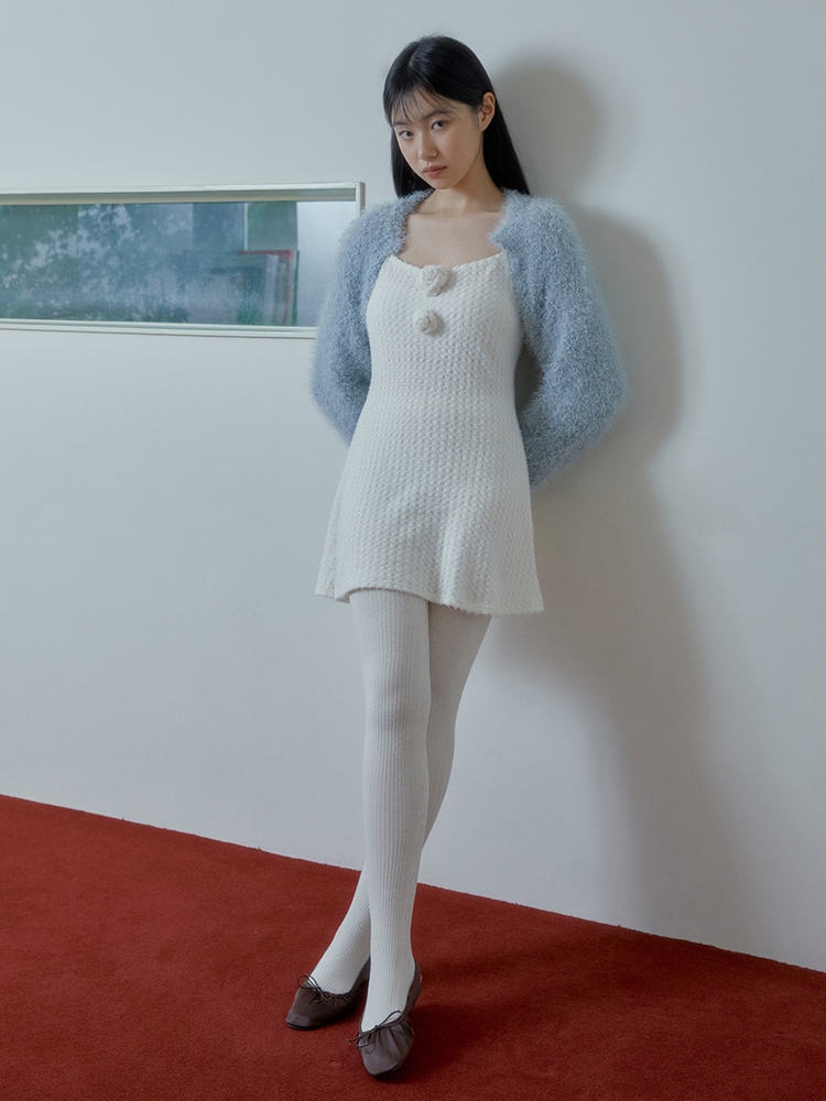 ROSY KNIT ONE-PIECE (CREAM)