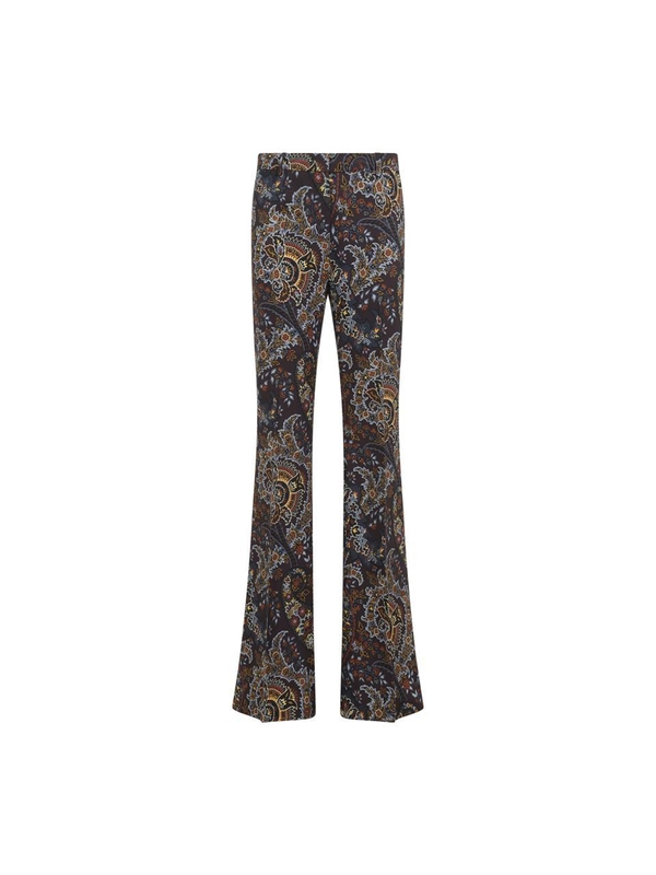 에트로 FW24 Etro Cady Printed Pants WREA0033.99SADC6 Multicolour