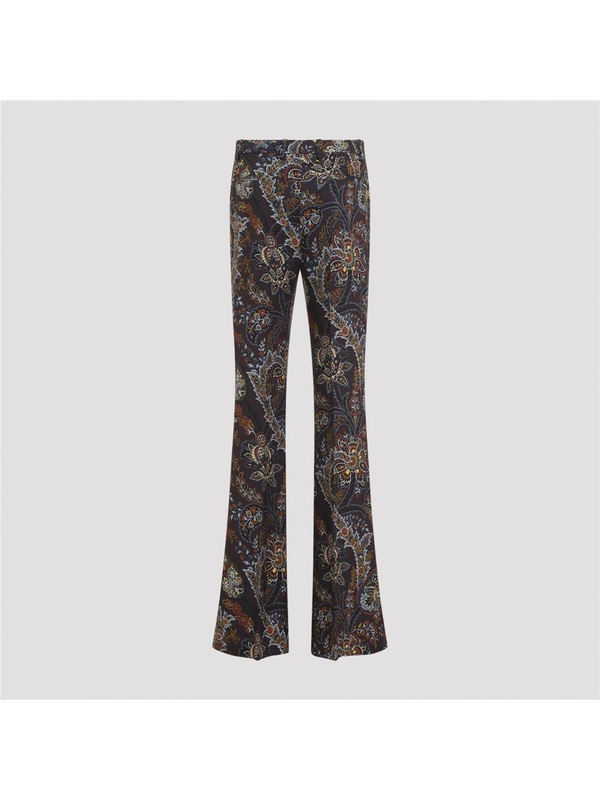 에트로 FW24 Etro Cady Printed Pants WREA0033.99SADC6 Multicolour