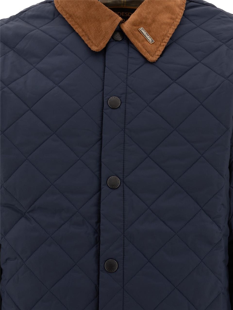 바버 FW24 Liddesdale quilted jacket MQU1816MQUNY71 Blue