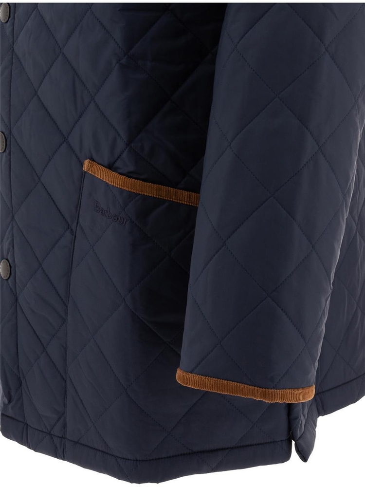 바버 FW24 Liddesdale quilted jacket MQU1816MQUNY71 Blue