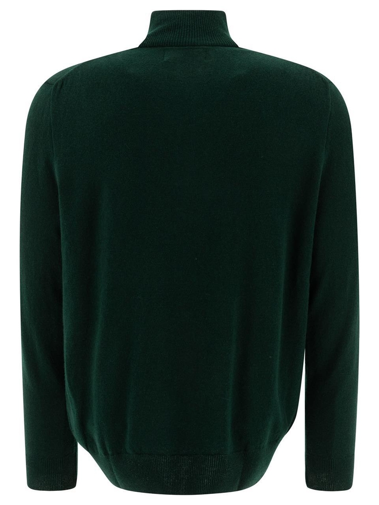 폴로 랄프로렌 FW24 Pony half-zip sweater 710876756014MOSS AGATE Green