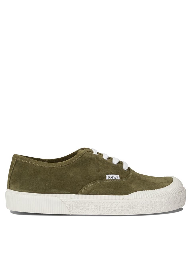 로에베 FW24 Terra Vulca sneakers M616284X028795 OLIVE Green