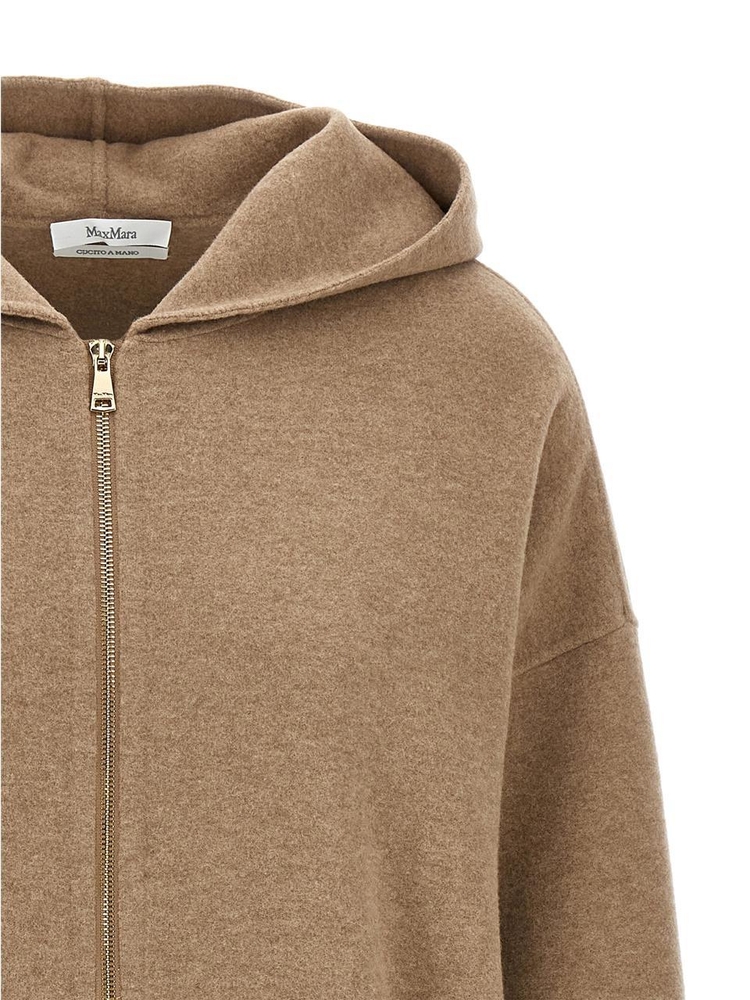 막스마라 FW24 Saio hoodie SAIO002 Beige