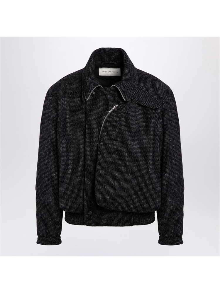 激レア】19aw Dries Van Noten wool 淡い blouson