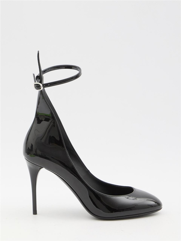 알라이아 FW24 Decollete pumps in patent leather AA3E073CK168_NOIR BLACK