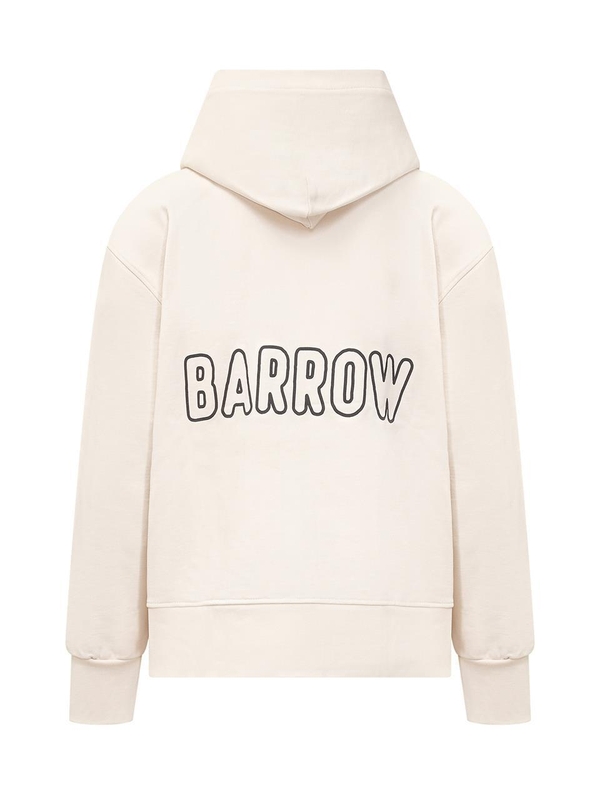 배로우 FW24 BARROW Sweatshirts F4BWUAZH091 BW009 TURTLEDOVE