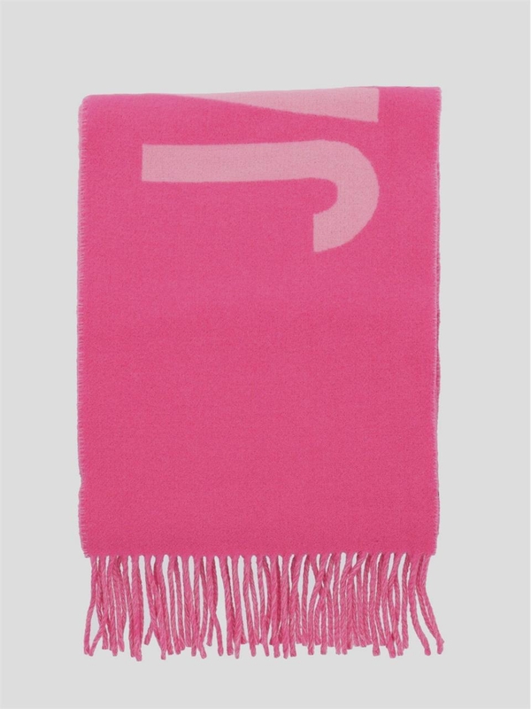 자크뮈스 FW24 Jacquemus Scarf 226AC4355007043 Multipink