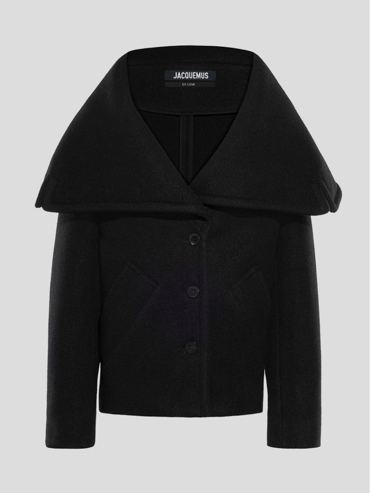 자크뮈스 FW24 Jacquemus Caban 243C00771614990 Black