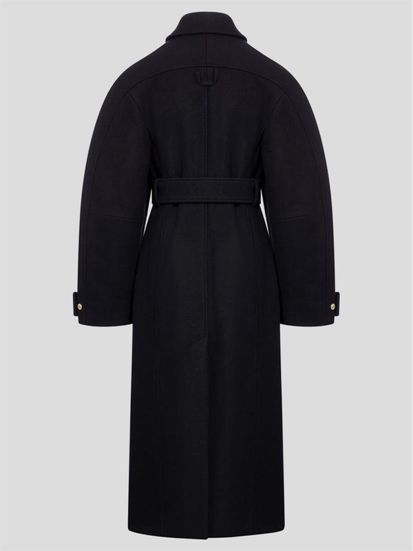 자크뮈스 FW24 Jacquemus Coat 243C00681614990 Black