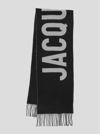 자크뮈스 FW24 Jacquemus Scarf 226AC4355007990 Black