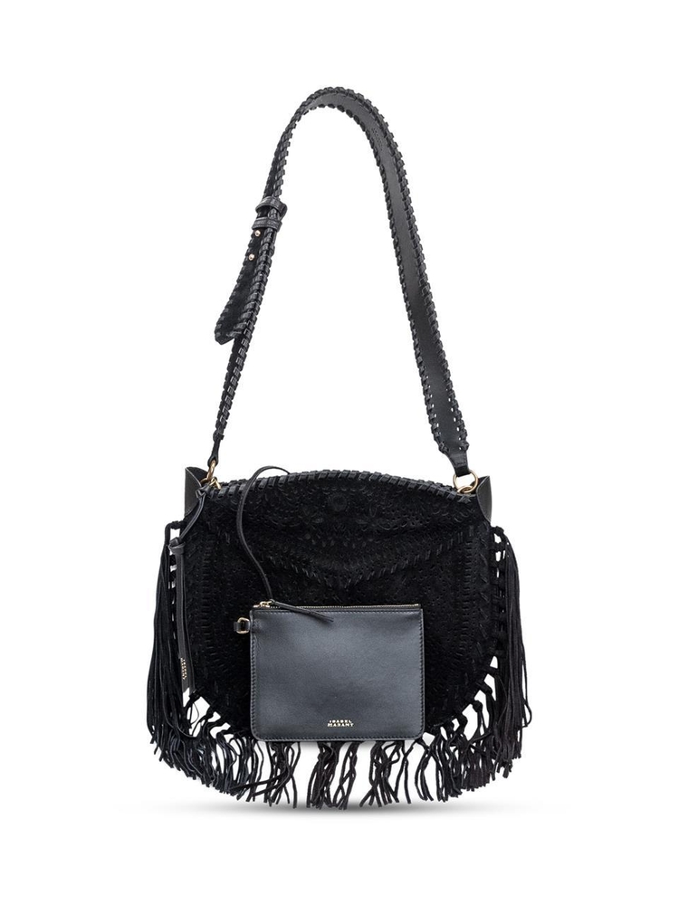 이자벨마랑 FW24 ISABEL MARANT Borse a Spalla 24HPP0201FCB4C08M 01BK BLACK