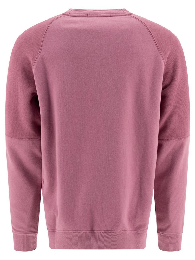 스톤아일랜드 FW24 Compass sweatshirt with patch 811560252V0086 Pink