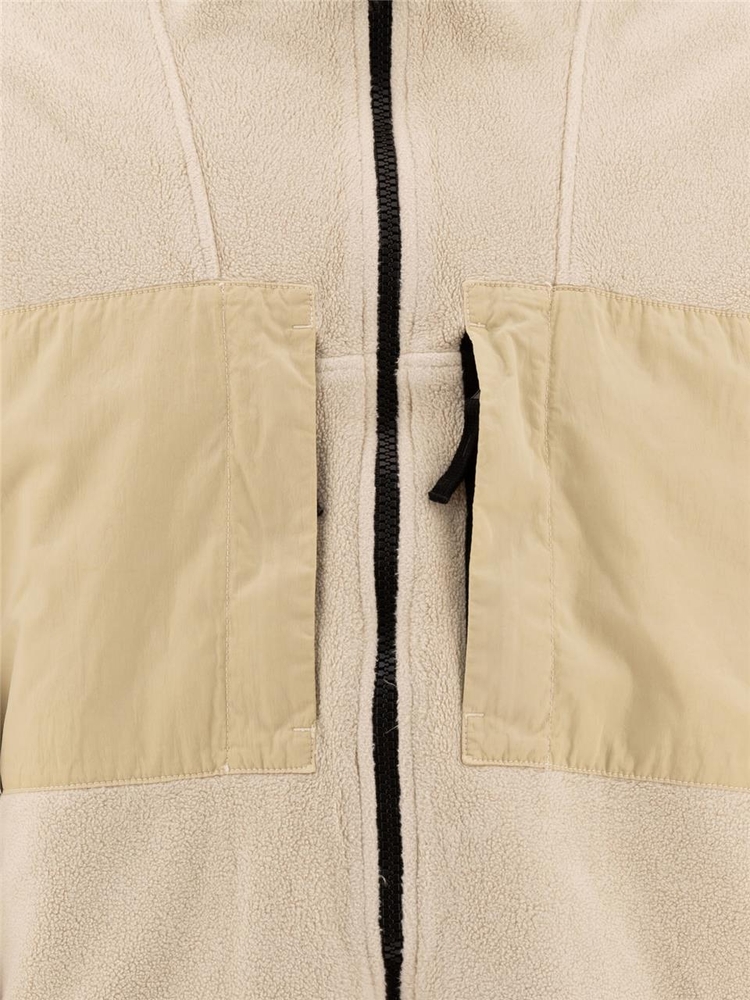 스톤아일랜드 FW24 Compass fleece jacket 811546753V0097 Beige