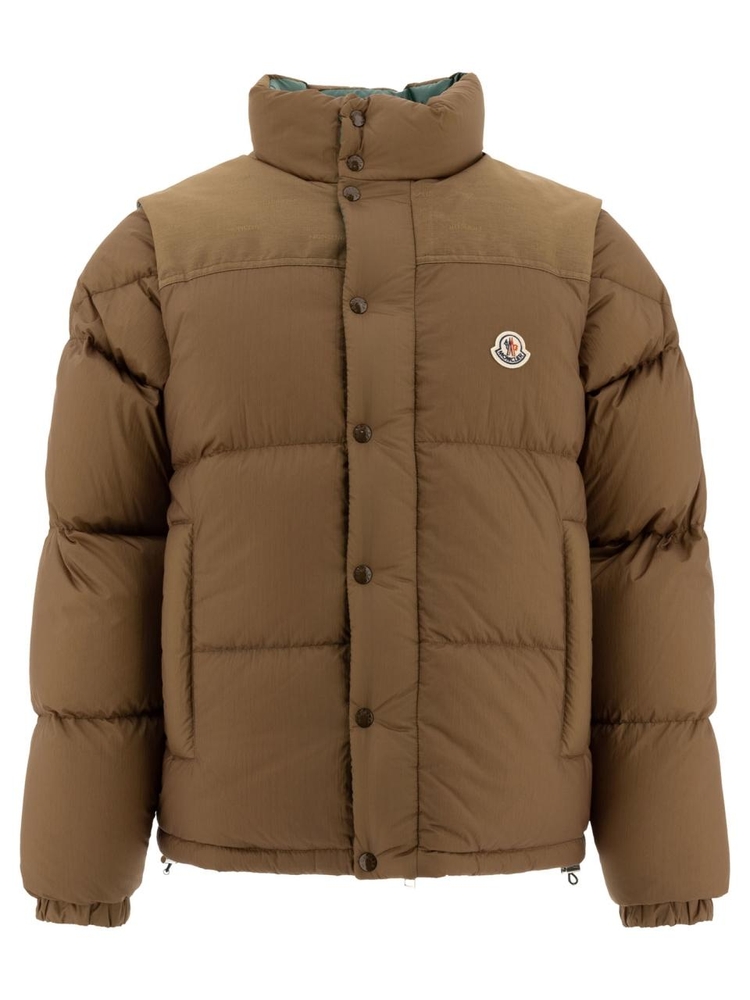 몽클레르 FW24 Verone RE/ICONS reversible down jacket VERONE1-M-1A00211-5985T263 Brown