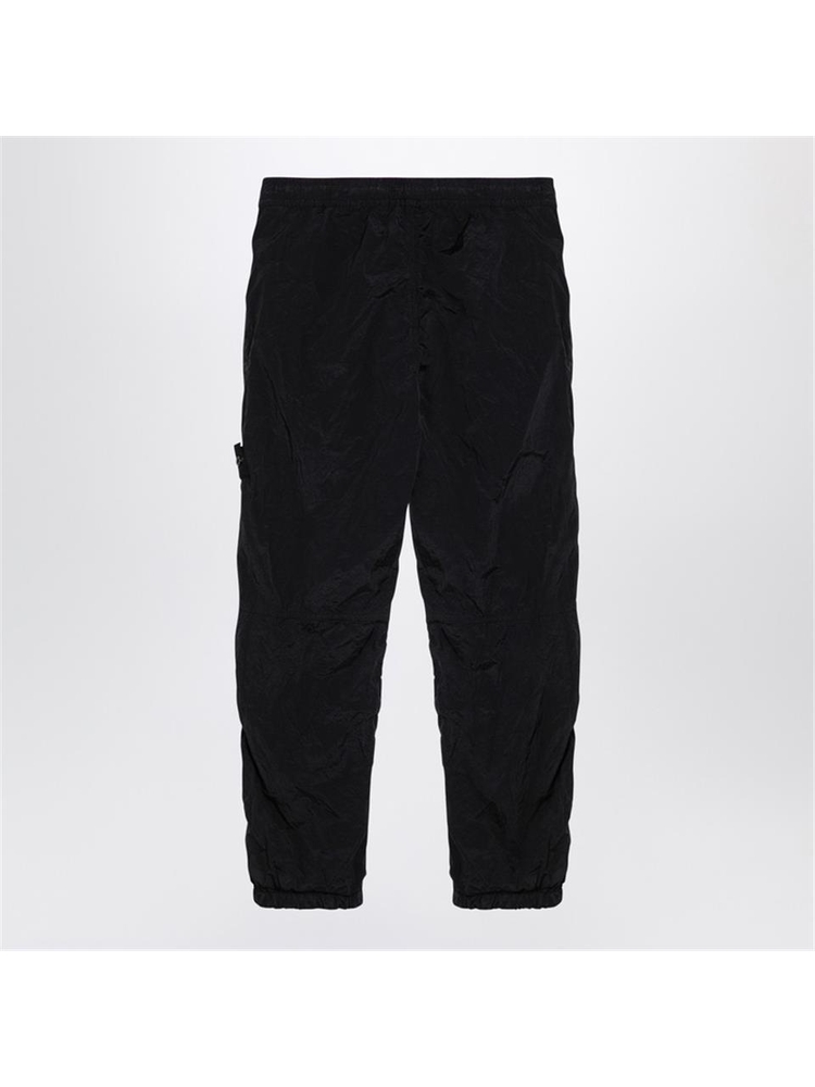 스톤아일랜드 FW24 Stone Island Black nylon jogging trousers 811531019 Black