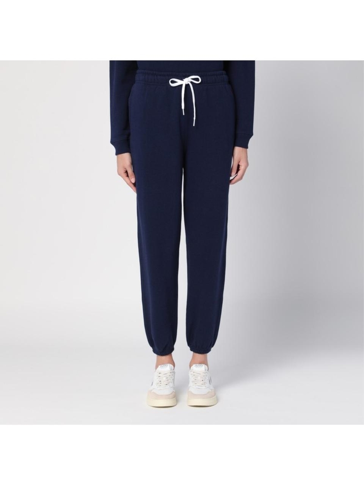 폴로 랄프로렌 FW24 Polo Ralph Lauren Blue cotton-blend jogging trousers 211943009002CO Blue