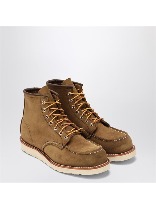 레드윙 FW24 Redwing Classic Moc olive suede boot 08881LE Green