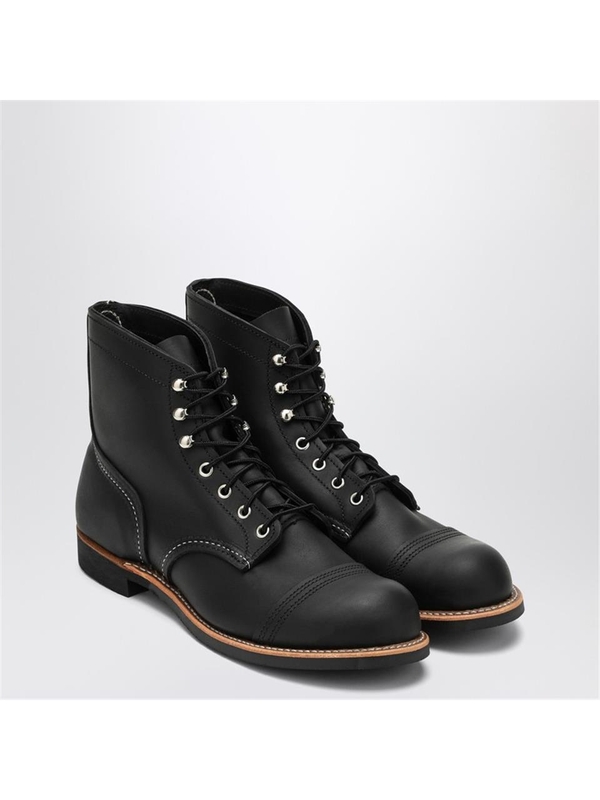 레드윙 FW24 Redwing Black leather Iron Ranger boot 08084LE Black