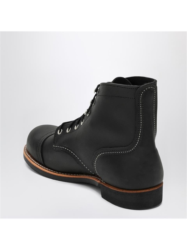 레드윙 FW24 Redwing Black leather Iron Ranger boot 08084LE Black