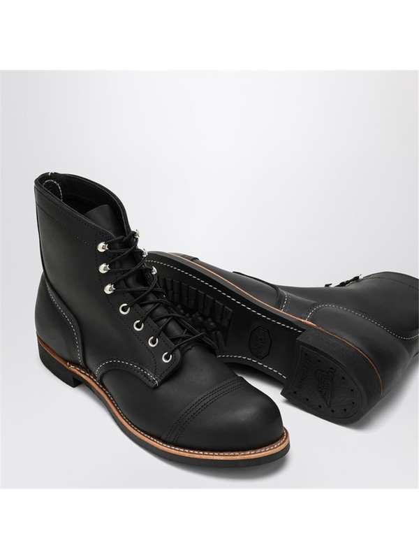 레드윙 FW24 Redwing Black leather Iron Ranger boot 08084LE Black