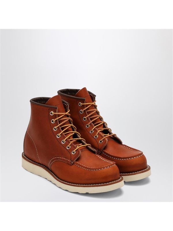 레드윙 FW24 Redwing Brown leather ankle boot 00875LE Brown