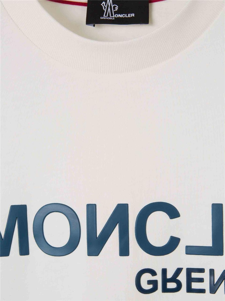 몽클레르 FW24 Cotton Logo T-shirt 8C00006 - 8392783927 One Color