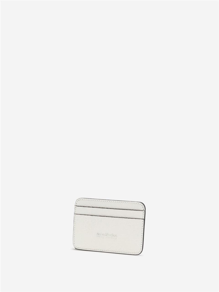 아크네 스튜디오 FW24 Leather Logo Card Holder CG0245FN-UX-SLGS000275 One Color