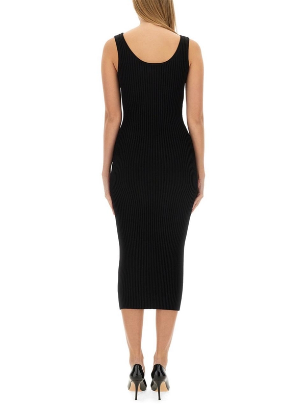 마이클코어스 FW24 MICHAEL BY MICHAEL KORS Womens Dress MF482TW33D_001BLACK BLACK