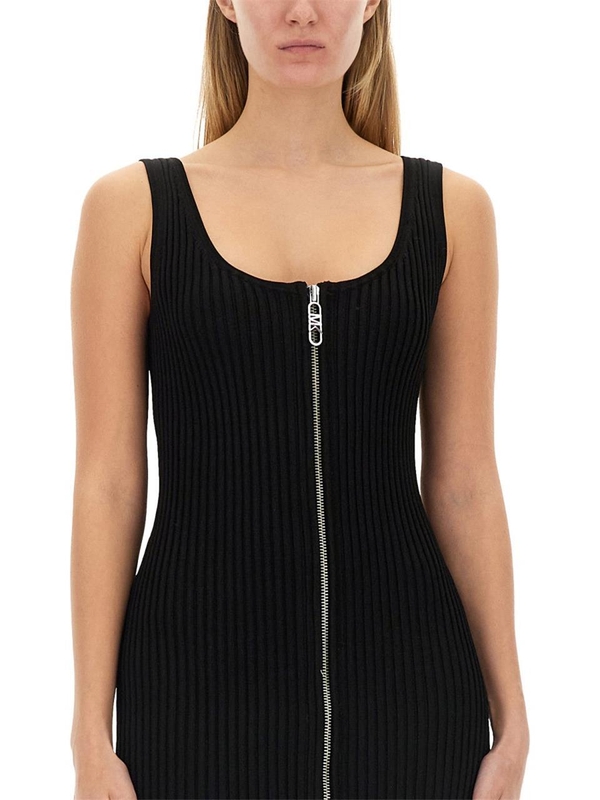 마이클코어스 FW24 MICHAEL BY MICHAEL KORS Womens Dress MF482TW33D_001BLACK BLACK